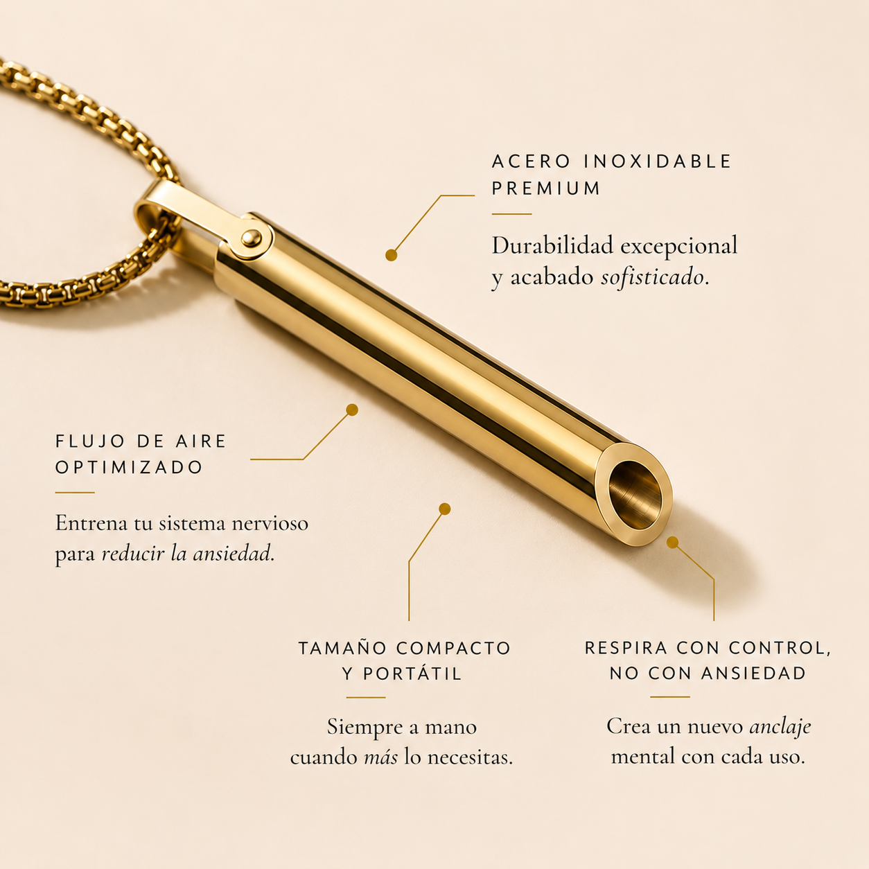 Collar para dejar de fumar